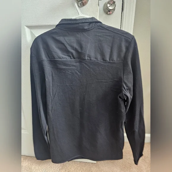 Fila Black 1/4 Zip Performance Pullover S - Picture 2 of 5